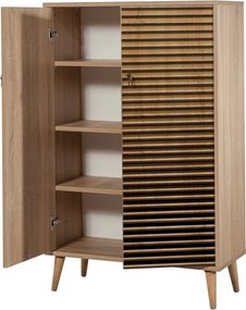 Szafka Mega Sonoma Oak Stripes I