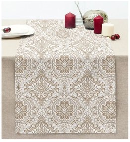 Bieżnik 40x130 cm Beige Mandala – Mila Home