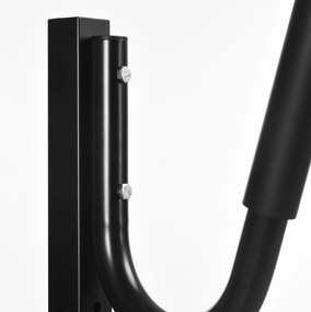 SPORTNOW Uchwyt na 2 kajaki, deski surfingowe, stojaki do SUP, rama metalowa, regulacja szerokości 144-180 cm