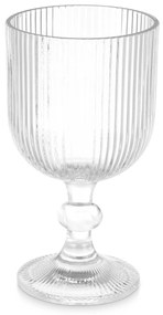 Kieliszek do wody w prążki, 370 ml, 6 sztuk