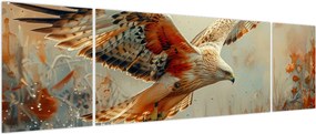 Obraz - Ptak drapieżny (170x50 cm)
