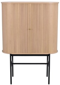 Naturalna szafka w dekorze dębu 102x146 cm Haddington – Rowico