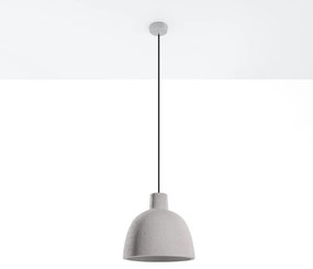 Jasnoszara lampa wisząca ø 28 cm Filippo – Nice Lamps