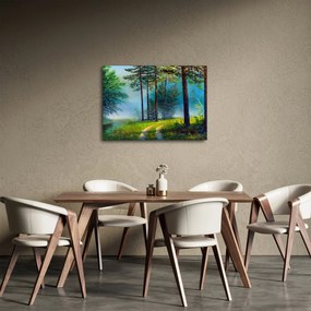 Obraz - Obraz olejny przedstawiający krajobraz (70x50 cm)