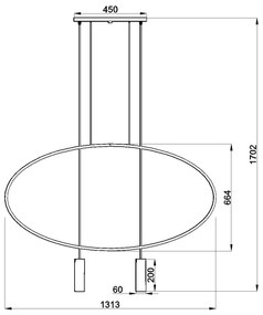 Czarna industrialna lampa nad stół - EX593-Holas