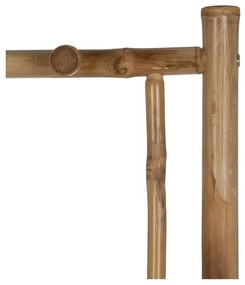 Bambusowy zestaw do przedpokoju w naturalnym kolorze 70x175x32 cm Manali – Ixia