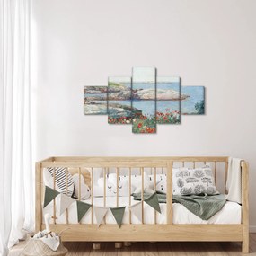 Obraz - Childe Hassam, Poppies,  Isles of Shoals, reprodukcje (125x70 cm)