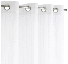 Biała firanka 140x260 cm Vertical Thread – Casa Selección