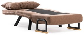 Fotel Sando Single Light Brown