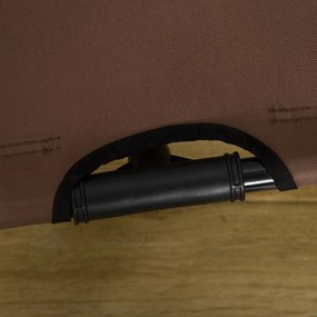 PawHut Łóżko dla zwierząt z baldachimem Podwyższone legowisko dla psa Oddychająca tafta 122x92x108cm | Aosom PL