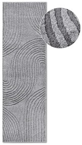 Szary chodnik 80x240 cm Pigment Light Grey – Elle Decoration