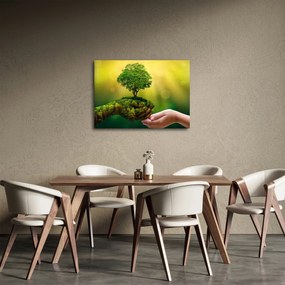 Obraz - Matka ziemia (70x50 cm)