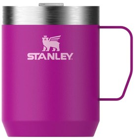 Różowy kubek termiczny ze stali nierdzewnej 230 ml Stay-Hot Camp Mug Violet Blossom – Stanley