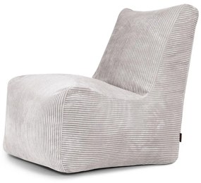 Jasnoszary sztruksowy worek do siedzenia Seat Lounge – SLOWDOWN
