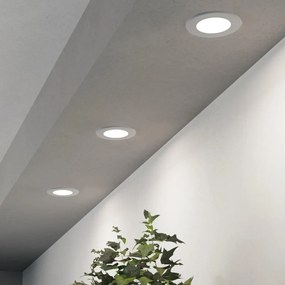 Eglo 901394-Zestaw 3xLED oprawa wpuszczana FUEVA LED/3,7W/230V śr. 8,8 cm biała