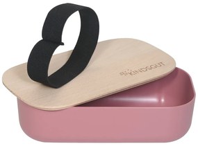 Pojemnik śniadaniowy dla dzieci Dusky Pink – Kindsgut
