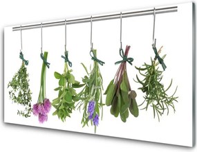 Panel Szklany Kulinarne Płatki Kwiatowe