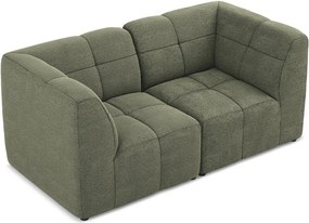 Zielona sofa z materiału bouclé 180 cm Aloha – Makamii
