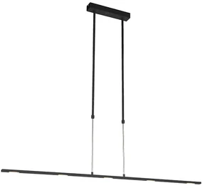 Nowoczesna lampa wisząca czarna z możliwością ściemniania LED - Bold Nowoczesny Oswietlenie wewnetrzne