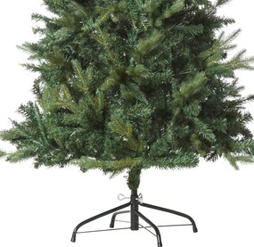 Choinka HOMCOM 1,5m, Sztuczna Tanne z 946 Gałęziami i Metalowym Stojakiem, PVC, Zielona Ø95 x 150H cm
