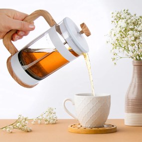 Orion Szklany dzbanek/french press Whiteline 1 l, 1 l