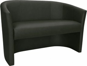 Sofa CLUB tapicerowana tkaniną Eko-skóra elegancka sofa do salonu i gabinetu : Kolor tkaniny - EKO-SKÓRA - 6D, Typ tkaniny - Eko-skóra