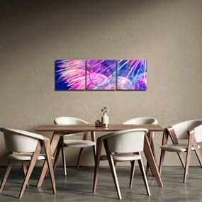 Obraz - Makro (z zegarem) (90x30 cm)