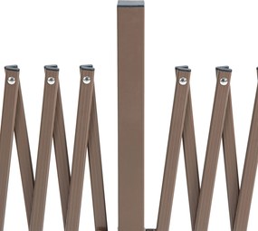 Outsunny OGRODZENIE HARMONIJKOWE 405 cm w biurowcu, ogrodzenie na private event | Aosom PL