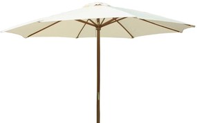Parasol ogrodowy 3 m Poly ecru PATIO