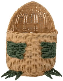 Rattanowy dziecięcy kosz na zabawki 37x57x48 cm Eddi – Bloomingville Mini