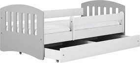 Łóżko dziecięce Classic 1 Mix z materacem 160/80