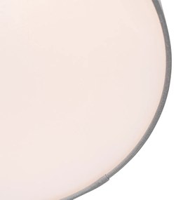 Nowoczesna lampa sufitowa taupe 3-światłowa - Multidrum Nowoczesny Oswietlenie wewnetrzne