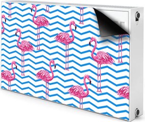 Maskownica na kaloryfer Flamingi