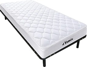 Komplet stelaż z litewkami + materac na sprężynach WOLKENLOS marki YSMÉE - 90 x 190 cm