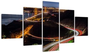 Obraz - Golden Gate Bridge (125x70 cm)