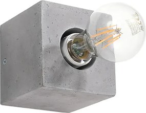 Kwadratowy kinkiet betonowy loft - EX648 L5-F76