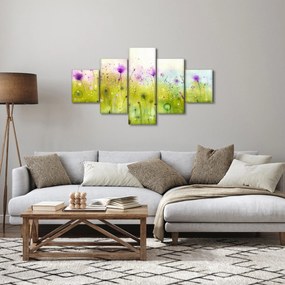 Obraz - Kwiaty polne (125x70 cm)