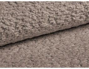 Szarobeżowa rozkładana sofa z materiału bouclé 206 cm Kemi – Cosmopolitan Design