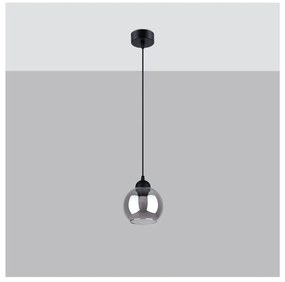 Czarna lampa wisząca ø 15 cm Grande – Nice Lamps