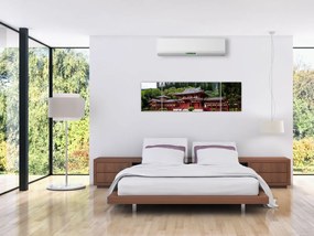 Obraz - klasztor buddyjski (170x50 cm)