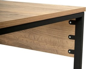 Biurko Twin Atlantic Pine and Black