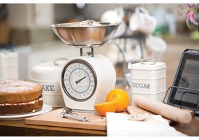 Kremowa waga kuchenna Kitchen Craft Living Nostalgia, nośność 4 kg