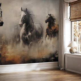 Fototapeta - Konie II. (196x136 cm)