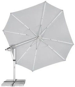 Konstrukcja PROTECT 400P + poszycie - parasol ogrodowy z drążkiem bocznym : Substancja Desen - T827