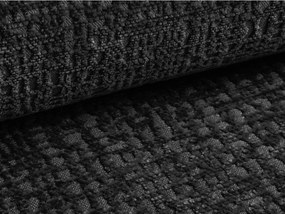 Czarny rozkładany/ze schowkiem narożnik (lewostronny) Kalena – Makamii