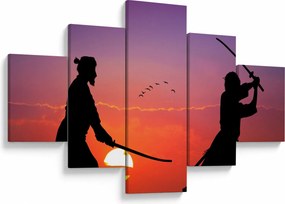 Obraz - Samuraj (125x70 cm)
