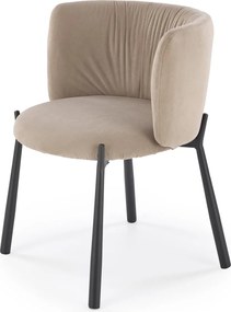 Krzesło do jadalni z kubełkowym oparciem K531 Halmar