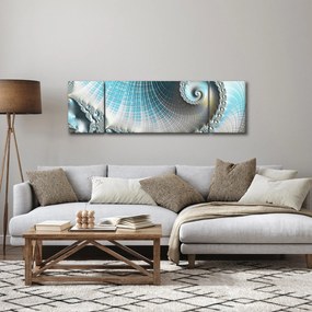 Obraz teksturowanej spirali (170x50 cm)