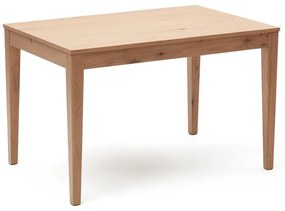 Rozkładany stół z dodatkowym blatem w dekorze dębu 80x120 cm Yain – Kave Home