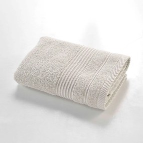 Beżowy bawełniany ręcznik frotte 50x90 cm Tendresse – douceur d'intérieur